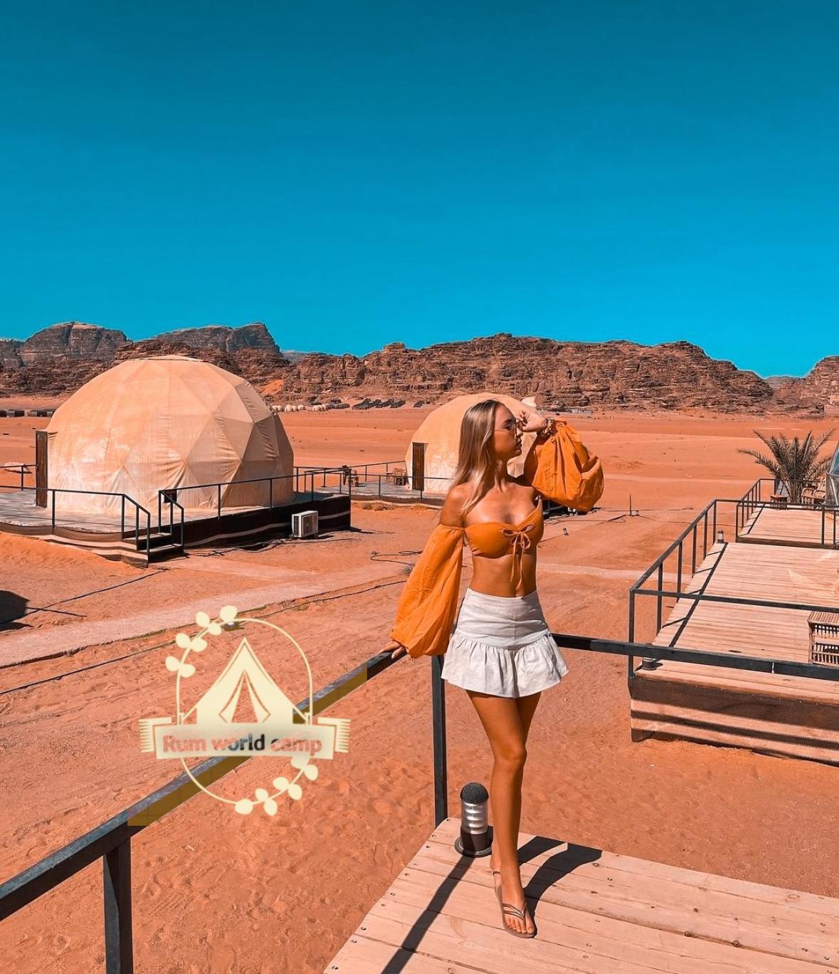 Rum World Bubble Luxury Camp Wadi Rum Exterior photo