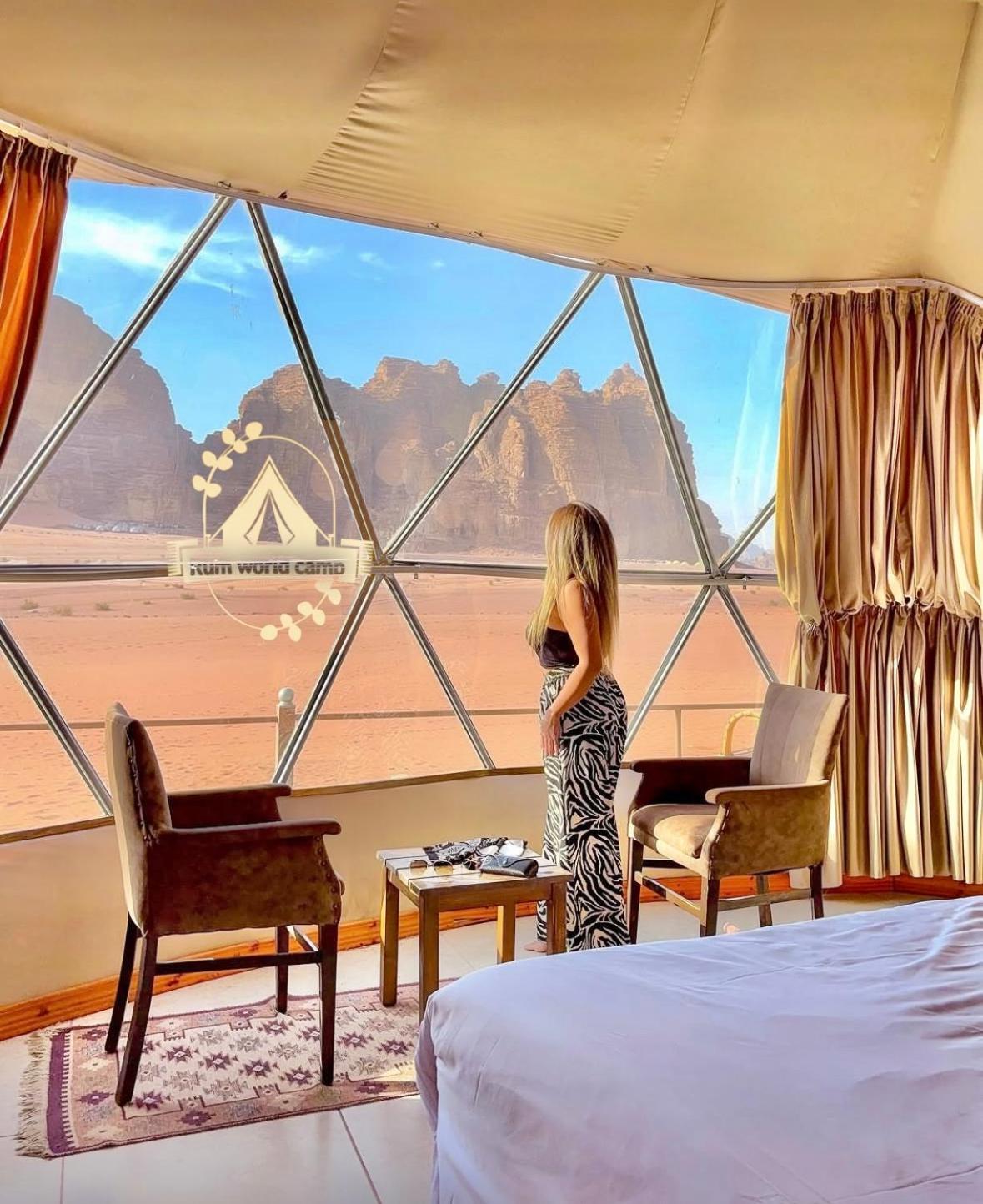 Rum World Bubble Luxury Camp Wadi Rum Exterior photo